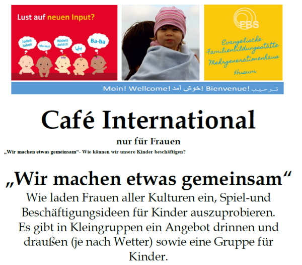 Bild vergrößern: Cafe International 11.05.2023
